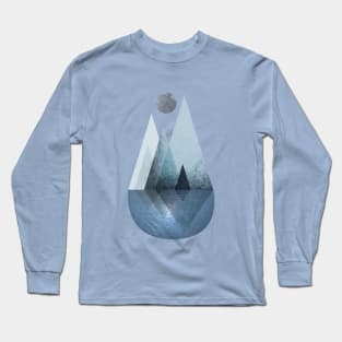 Nordic Mountain Reflection Long Sleeve T-Shirt